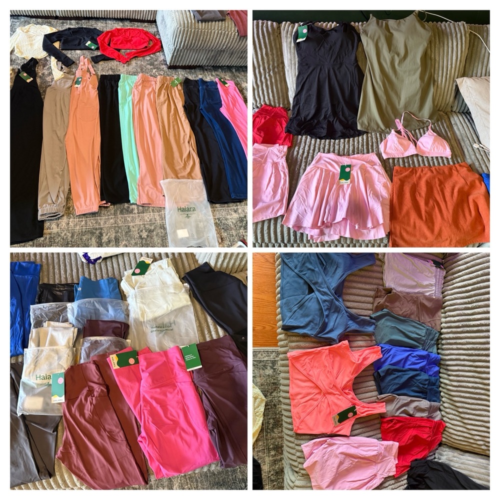 ❌SOLD❌39 piece Halara bundle